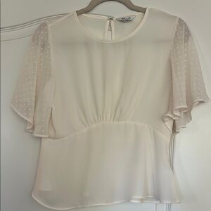 Express Cream Women's Top